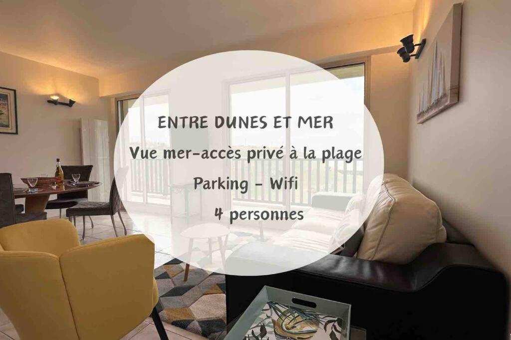 Entre Dunes Et Mer - Acces Prive A La Mer Cabourg Zewnętrze zdjęcie